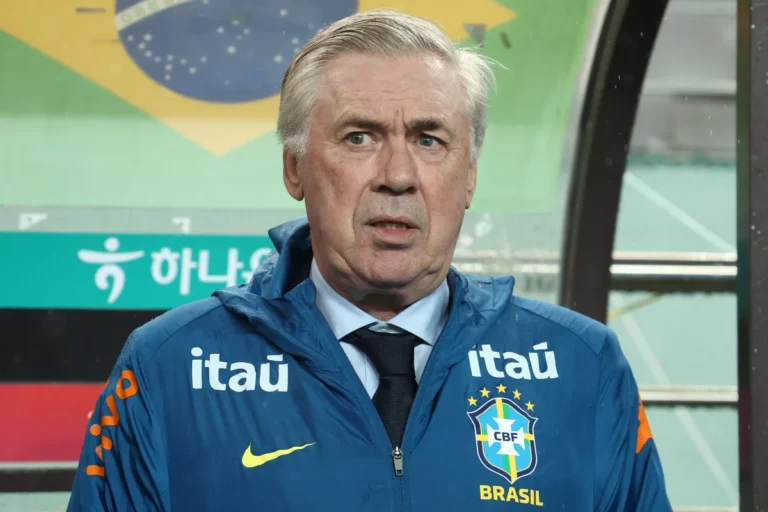 CBF inicia negociações para renovar contrato de Carlo Ancelotti visando Copa de 2030