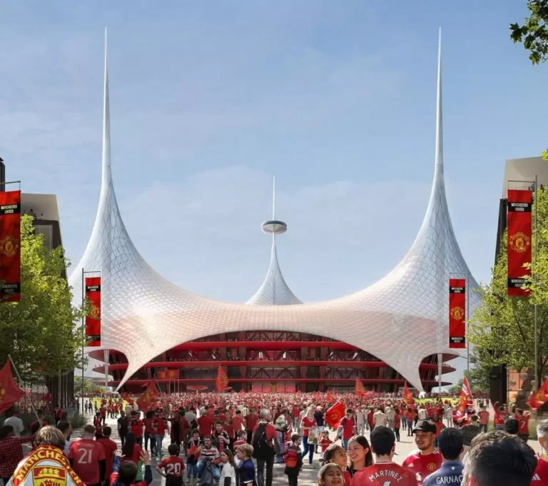 Manchester United planeja novo estádio de 2 bi de libras com capacidade para 100 mil torcedores