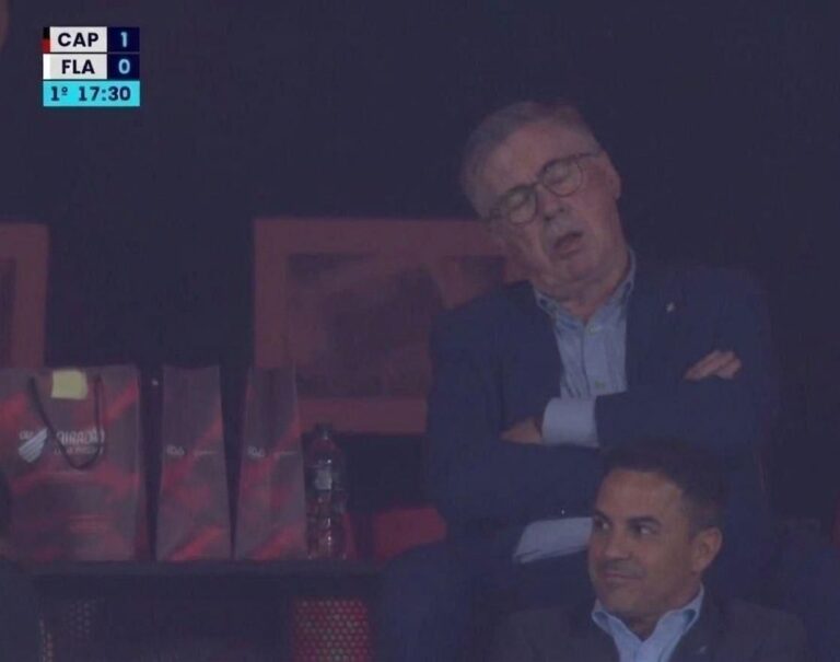 Carlo Ancelotti acompanha Athletico e Flamengo antes da convocação da Seleção Brasileira