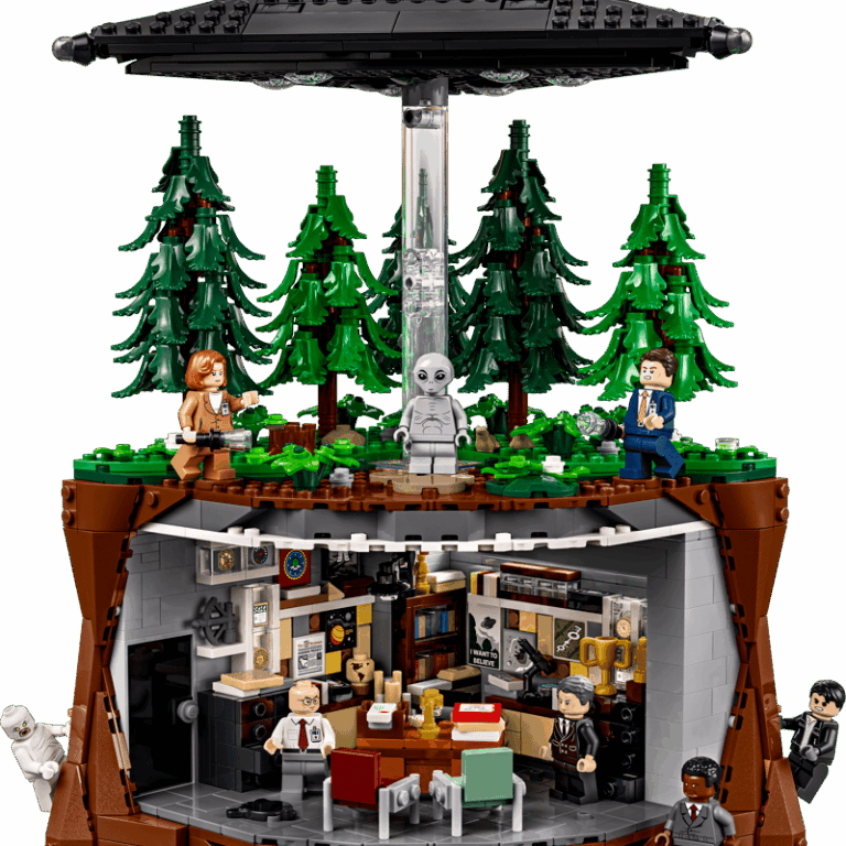 Lego anuncia conjunto exclusivo de Arquivo X com 1.500 peças