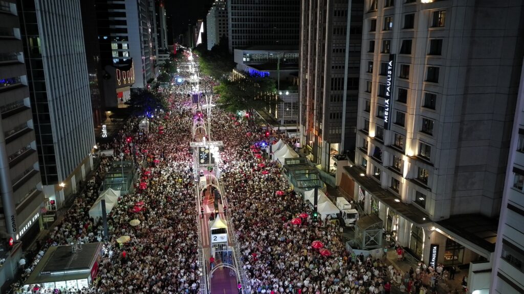 megashow na Avenida Paulista