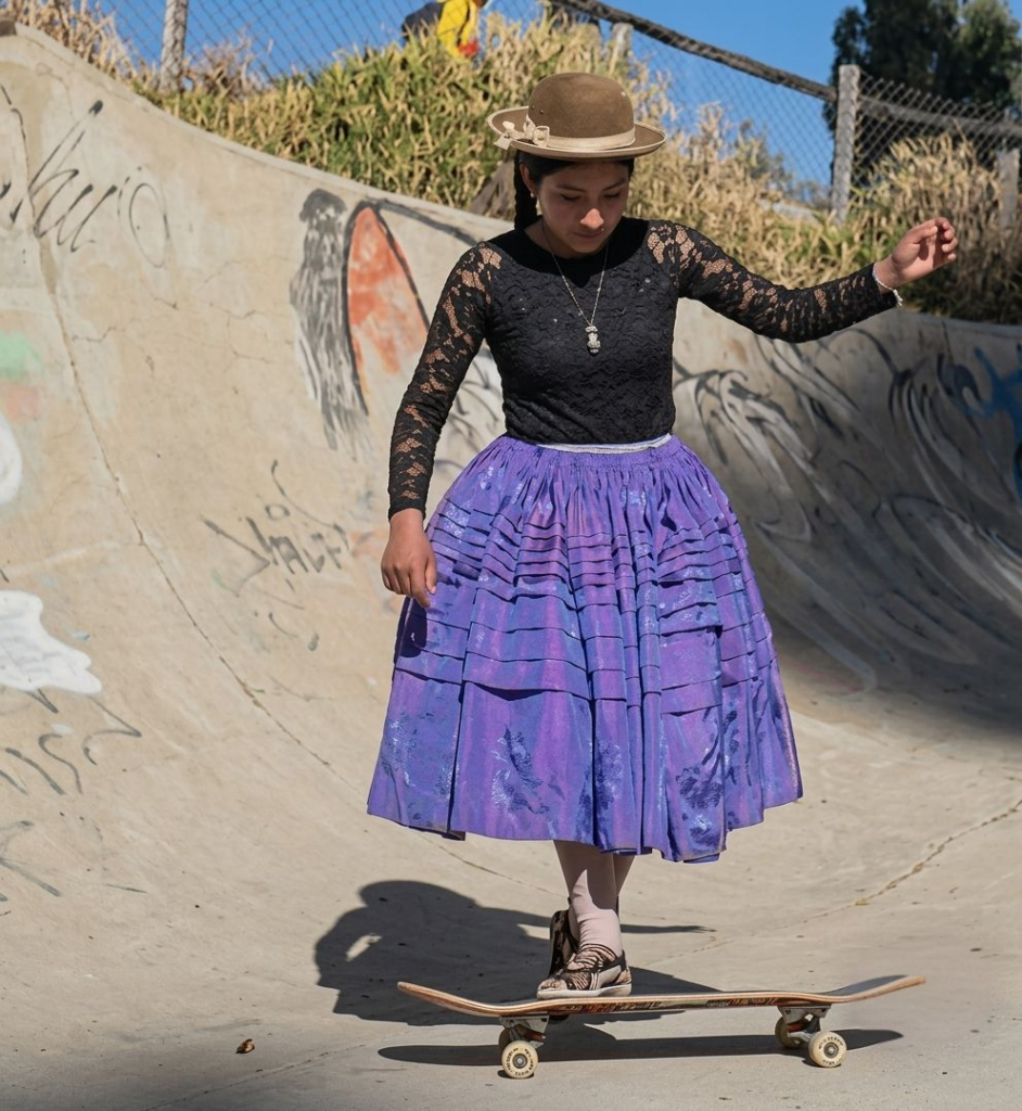 pollera boliviana