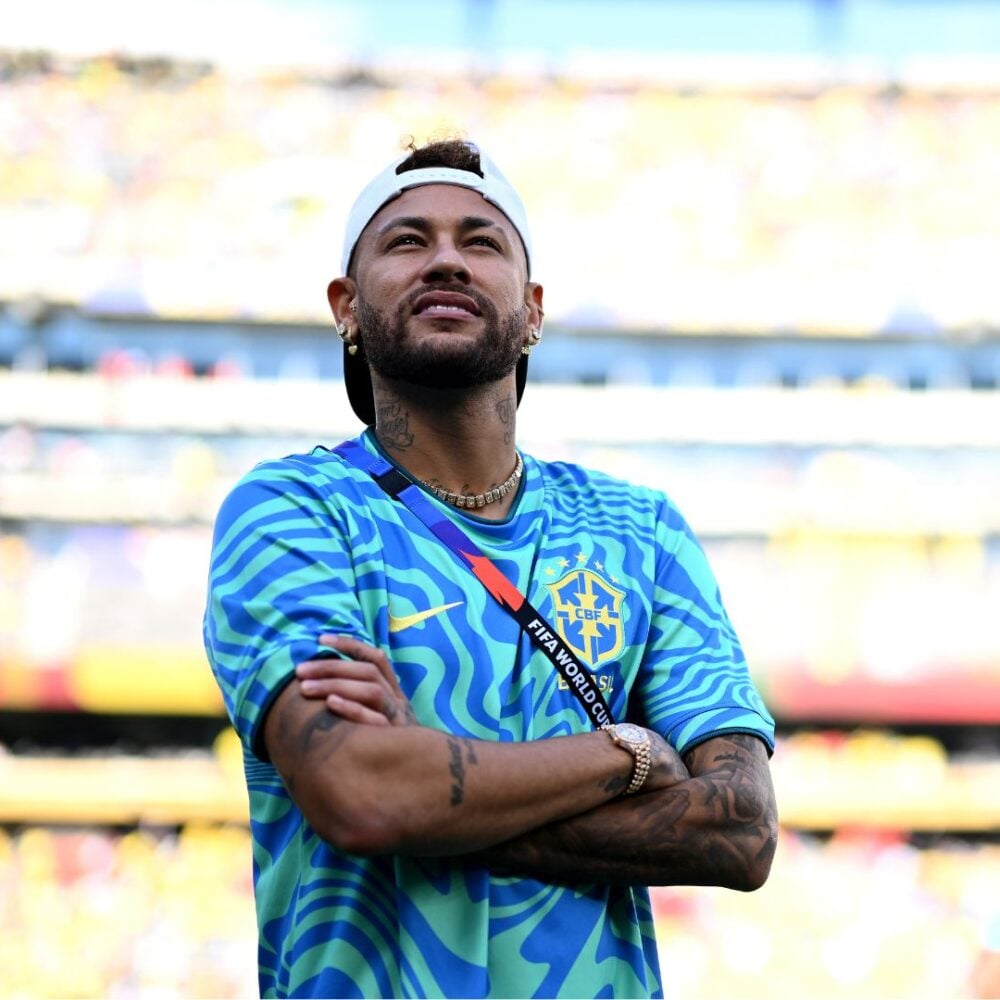 Neymar responde desafio de x1 feito pelo jornalista Fábio Sormani
