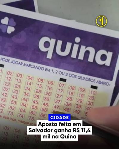 Quina acumula e prêmio sobe para R$ 7,6 milhões; quatro apostas da Bahia são premiadas