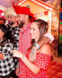 festa junina Neymar Bruna Biancardi