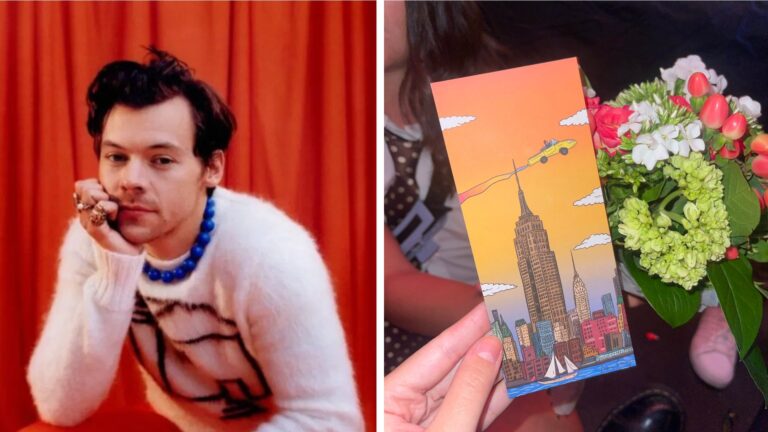 Harry Styles enfrenta críticas por arte em ingresso próxima à data do 11 de Setembro