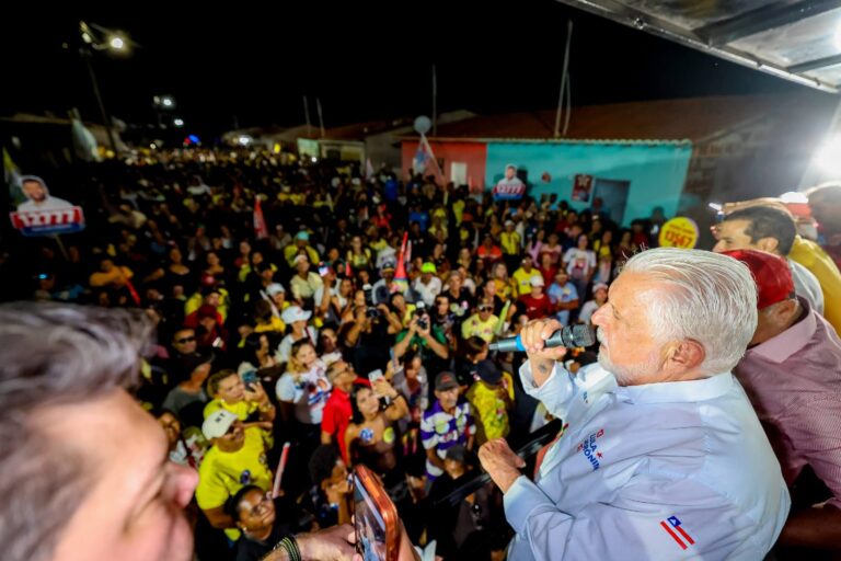 Jaques Wagner chama bets de ‘cassino dentro do celular’ e defende ação de Lula em Canudos