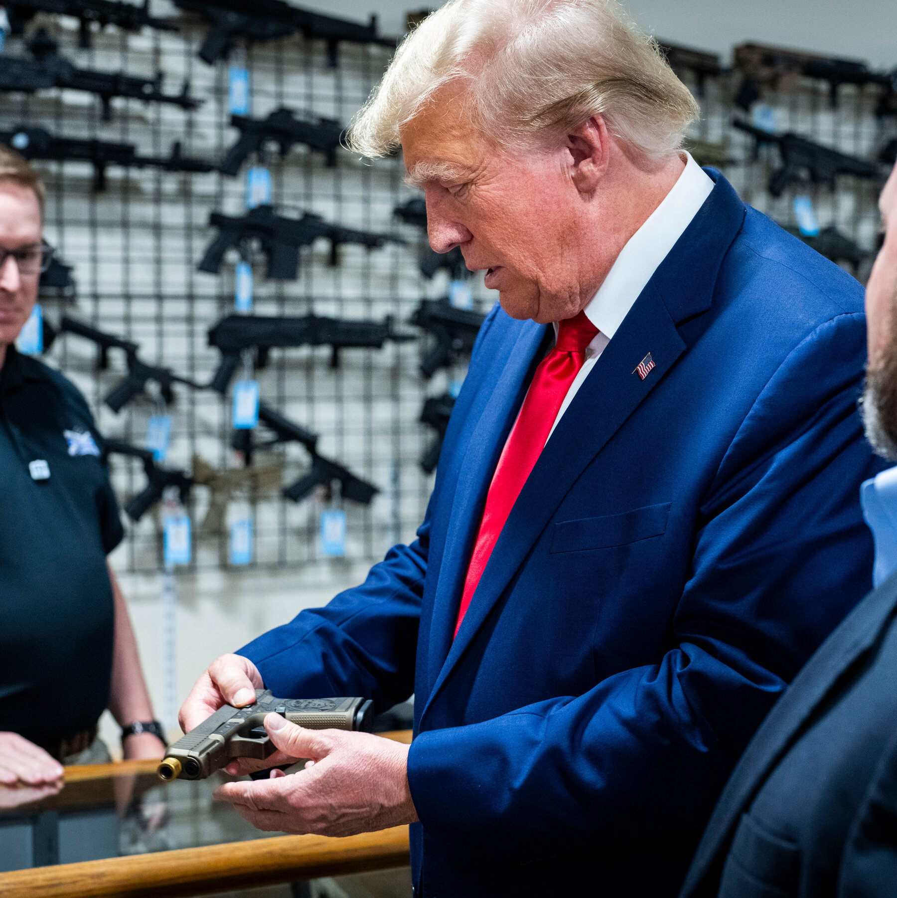 Trump gun