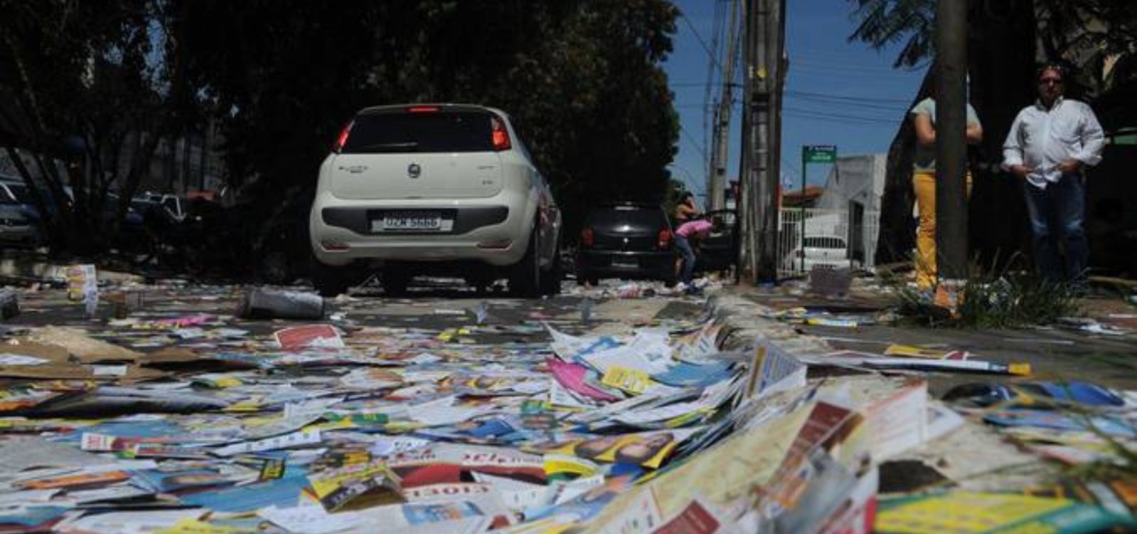 poluição eleitoral em Salvador