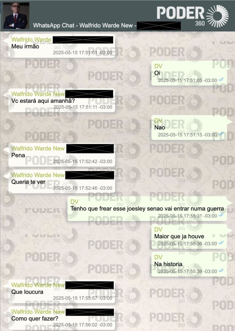 Mensagens de Daniel Vorcaro revelam tentativa de evitar conflito com Joesley Batista
