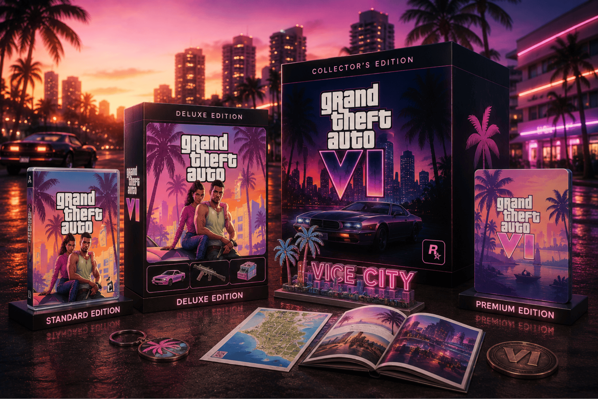 GTA 6: trailer de lançamento revela Vice City no PS5 e data de chegada