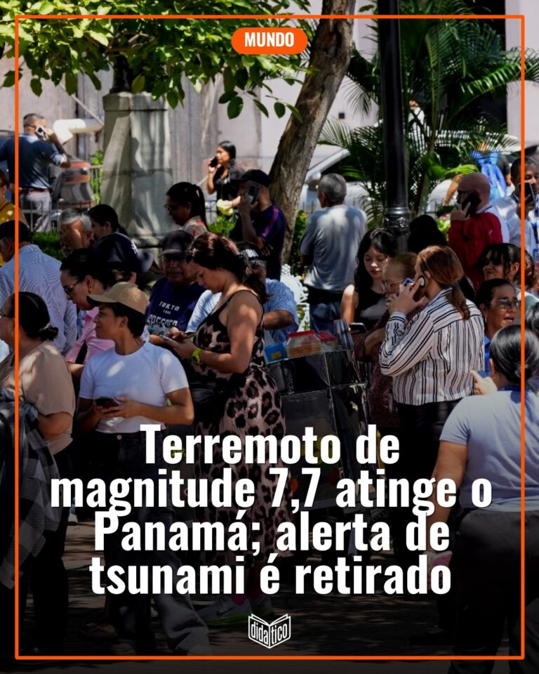Terremoto de magnitude 7,7 atinge o Panamá; alerta de tsunami é retirado