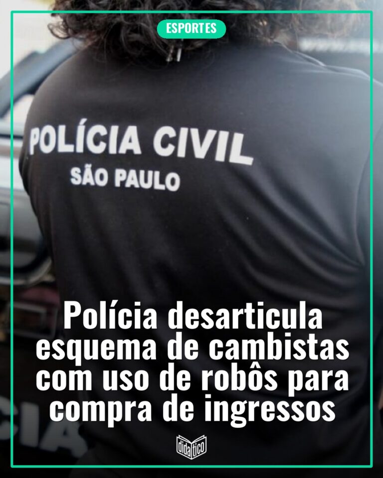 Polícia desarticula esquema de cambistas com uso de robôs para compra de ingressos