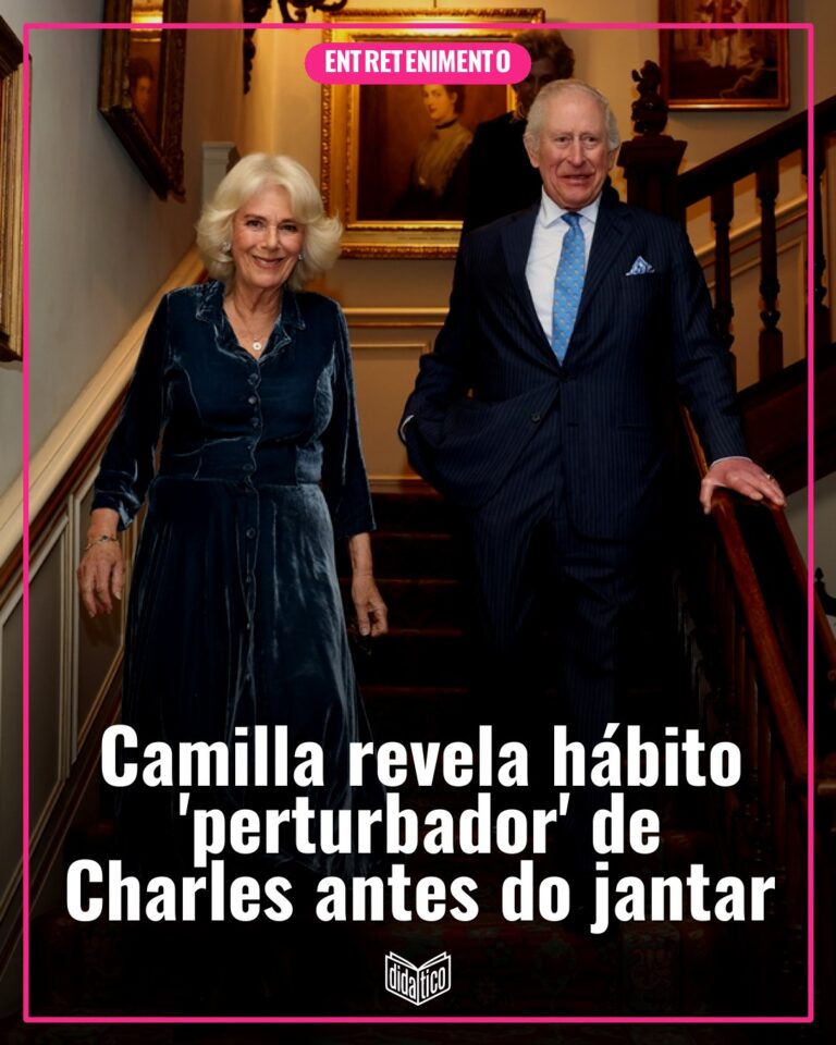 Camilla revela hábito ‘perturbador’ de Charles antes do jantar