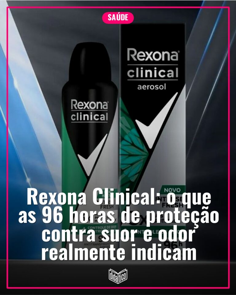 Rexona Clinical: o que as 96 horas de proteção contra suor e odor realmente indicam