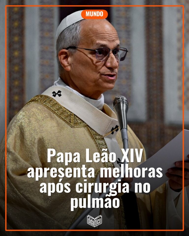Papa Leão XIV apresenta melhoras após cirurgia no pulmão, afirma Vaticano