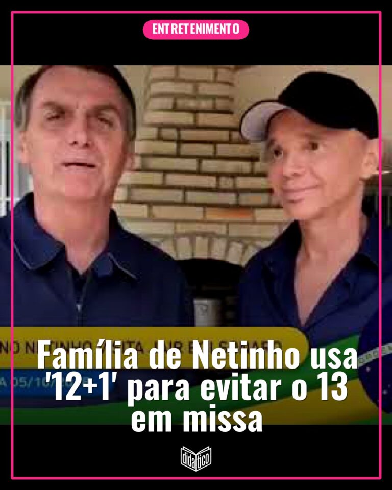 Família do cantor Netinho usa ’12+1′ para evitar o número 13 em post de missa de 7º dia