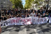protestos estudantis na França